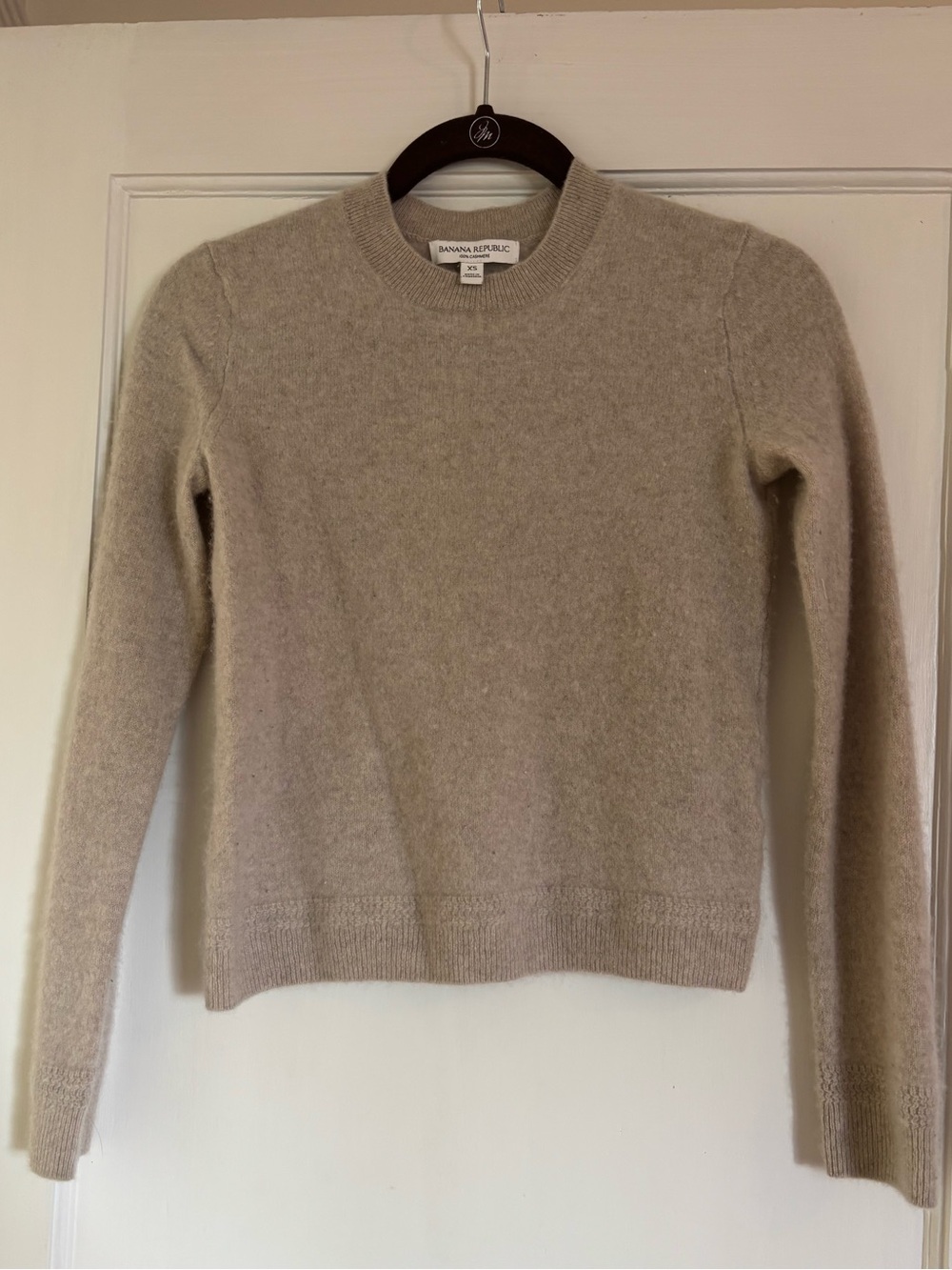 Banana Republic Women's Crewneck 100% Cashmere Sweater